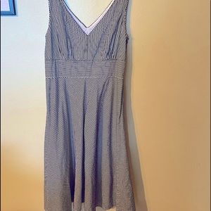 JONES NEW YORK STRIPED DRESS